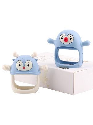 美国直邮Smily Mia 2 Packs Baby Teething Toy婴儿咀嚼牙胶