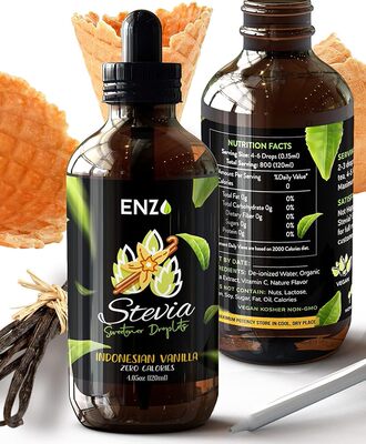美国直邮 Enzo's Private Selection Liquid Stevia 甜菊糖滴剂