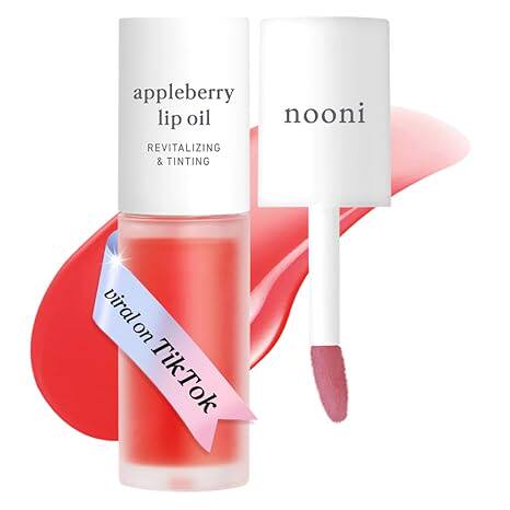美国直邮NOONI Korean Lip Oil 唇部护理精油持久保湿滋润唇油