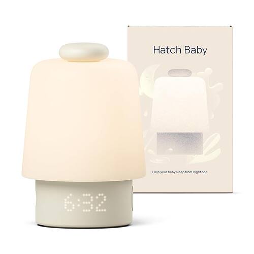 美国直邮Hatch Baby Sound Machine Night Light婴儿声光助眠机