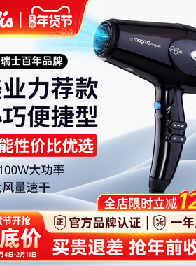 瑞士Solis索利斯248大功率吹风机家用理发店不伤发负离子电吹风