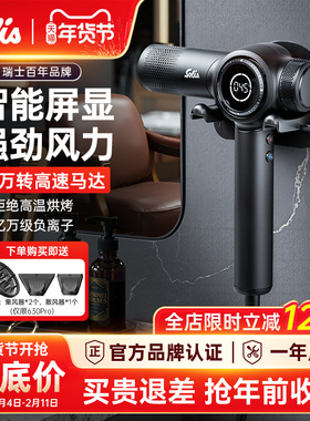 Solis/索利斯630Pro高速吹风机发型师专用理发店负离子护发风筒