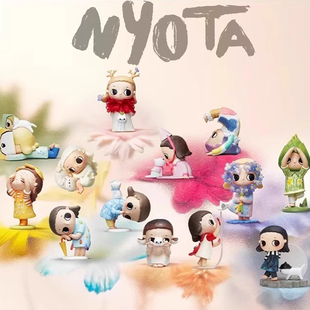 THE SEASONS 时序系列潮玩手办盲盒I POPMART泡泡玛特NYOTA四季