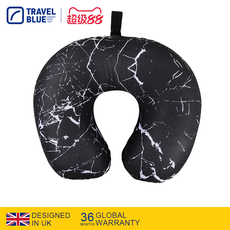 英国TravelBlue/蓝旅微珠颈枕泡沫粒旅行u型枕脖枕护颈枕便携护枕