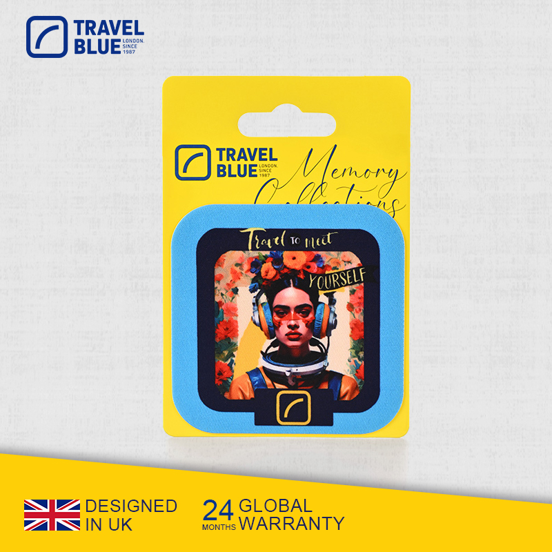 Travel Blue/蓝旅电绣徽章刺绣魔术贴章布贴户外背包装饰刺绣贴
