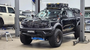 适用2023年福特RANGER T9撼路者改装小猛禽RAPTOR款前脸包围轮眉