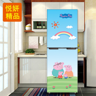 定制可移除冰箱贴膜冰箱贴纸翻新贴纸贴画空调贴玻璃贴画h079 包邮