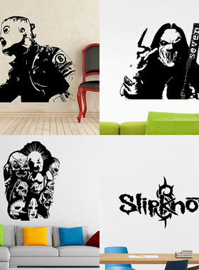 欧美重金属活结乐队贴画Slipknot