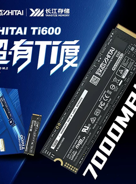 国行全新 致态 长江存储Ti600/7100 1TB/2TB M.2电脑SSD固态硬盘