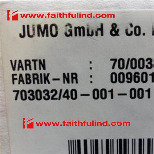 议价Jumo 703032 久茂全新温度控制器 00381086  dTRON 08.1
