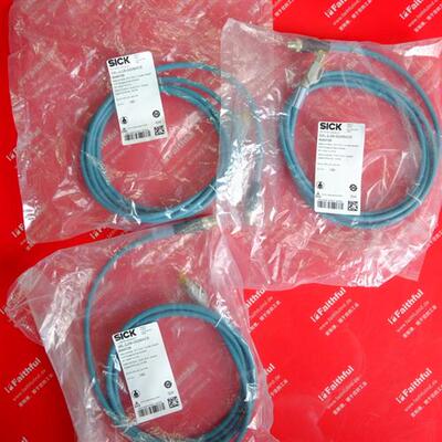 议价Sick 6049728 西克全新连接线 M12 8芯 RJ45 X-code