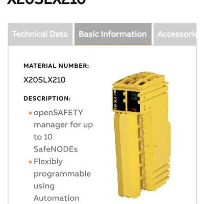 议价x20slx210 全新原装贝加莱模块 x20slx210