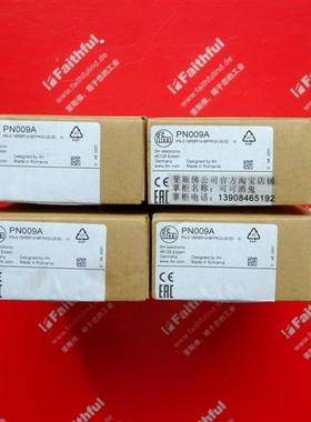 议价 PN009A 易福门全新压力传感器 PN-0-1BRBR14-MFPKG/US/3D