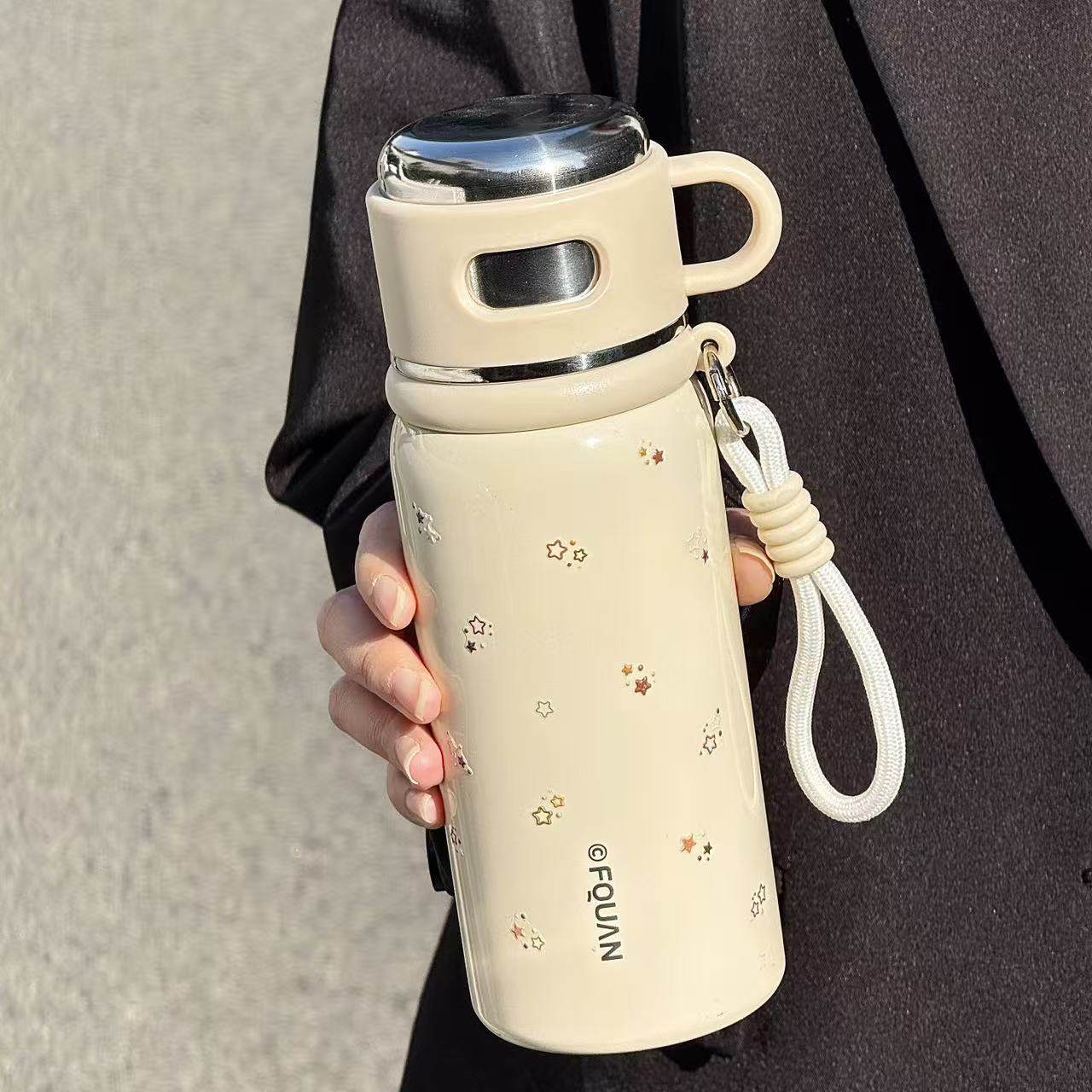 吸管保温杯女生2025新款高颜值大容量水杯中学生上学专用运动水壶,餐饮具,保冷/保温杯,淘宝优惠券,粉丝福利购,淘宝优惠卷