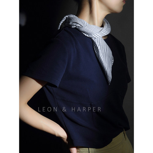 天然纯棉可当头巾领巾腕带多用途