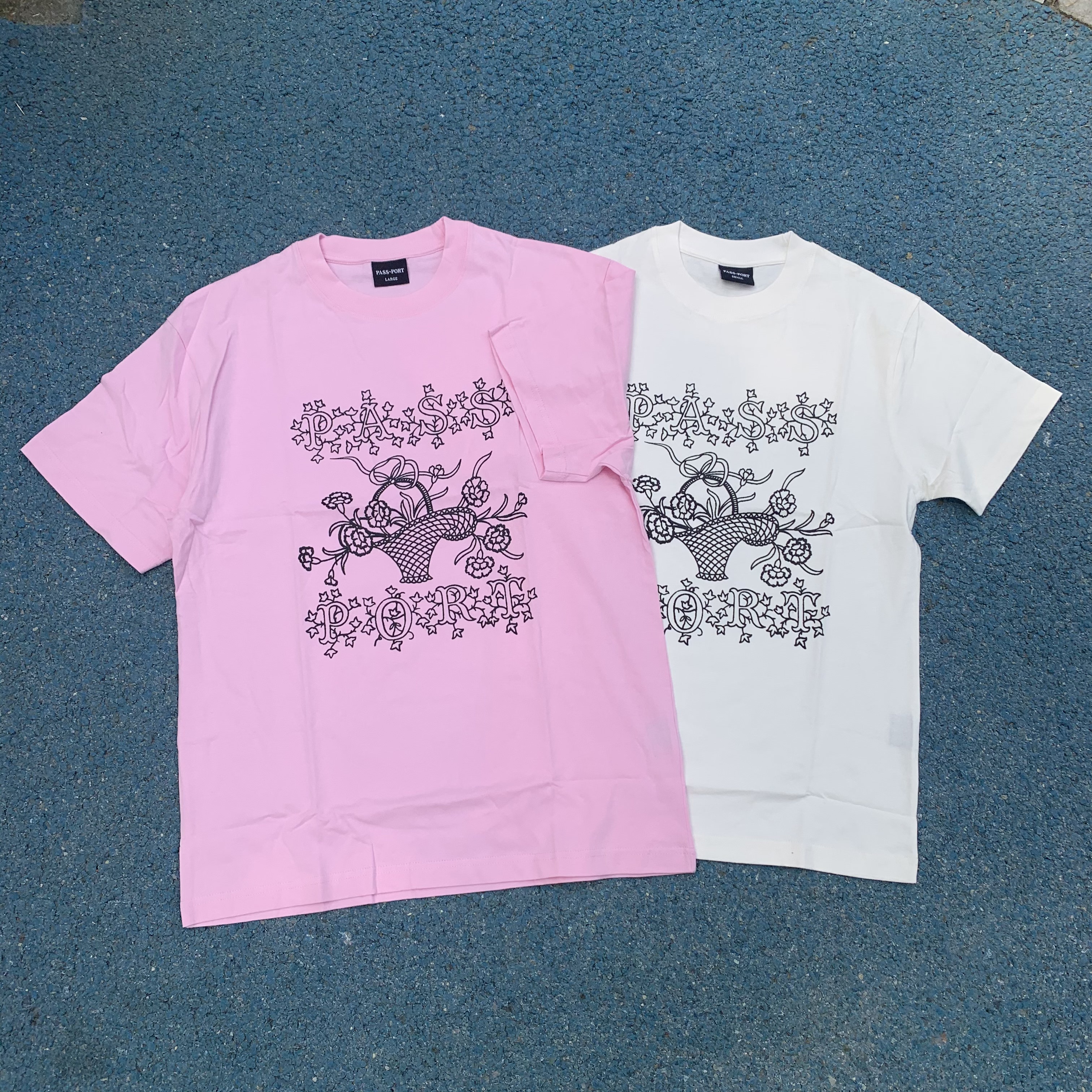 原D男新款澳洲街头潮牌PSPT纯棉水洗复古印花宽松滑板短袖T恤