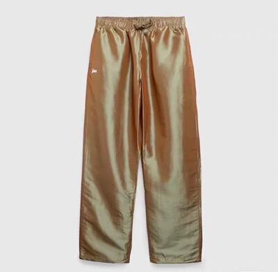 原D新款美式街头潮牌PT金属色涤纶复古宽松街舞工装裤滑板休闲裤
