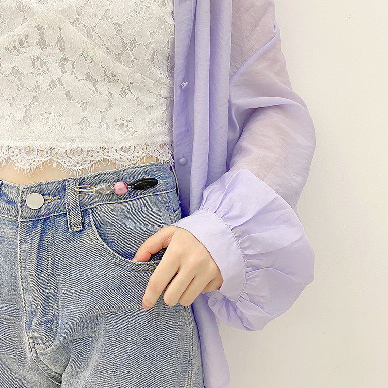 收腰神器裤子半身裙大改小牛仔裤裙子固定防滑夹子可拆卸抖音同款