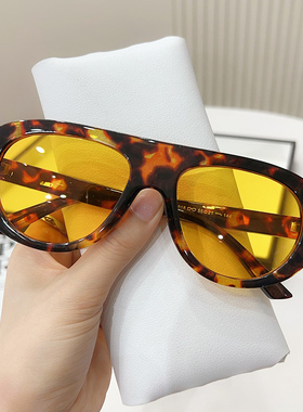 墨镜女夏防紫外线太阳眼镜男士开车2025潮流新款时尚圆脸网红眼睛