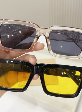 墨镜2025新款潮女gm防紫外线高级感网红同款太阳镜男开车复古眼镜