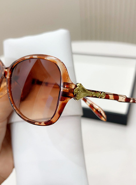 太阳镜女2025年新款防紫外线墨镜男高级感圆脸大脸简约眼镜显脸小