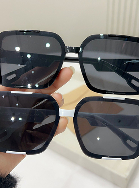 墨镜女高级感太阳镜夏海边圆脸拍照网红眼镜2025新款防紫外线