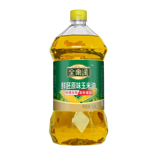 山润鲜胚原味玉米油1.8L