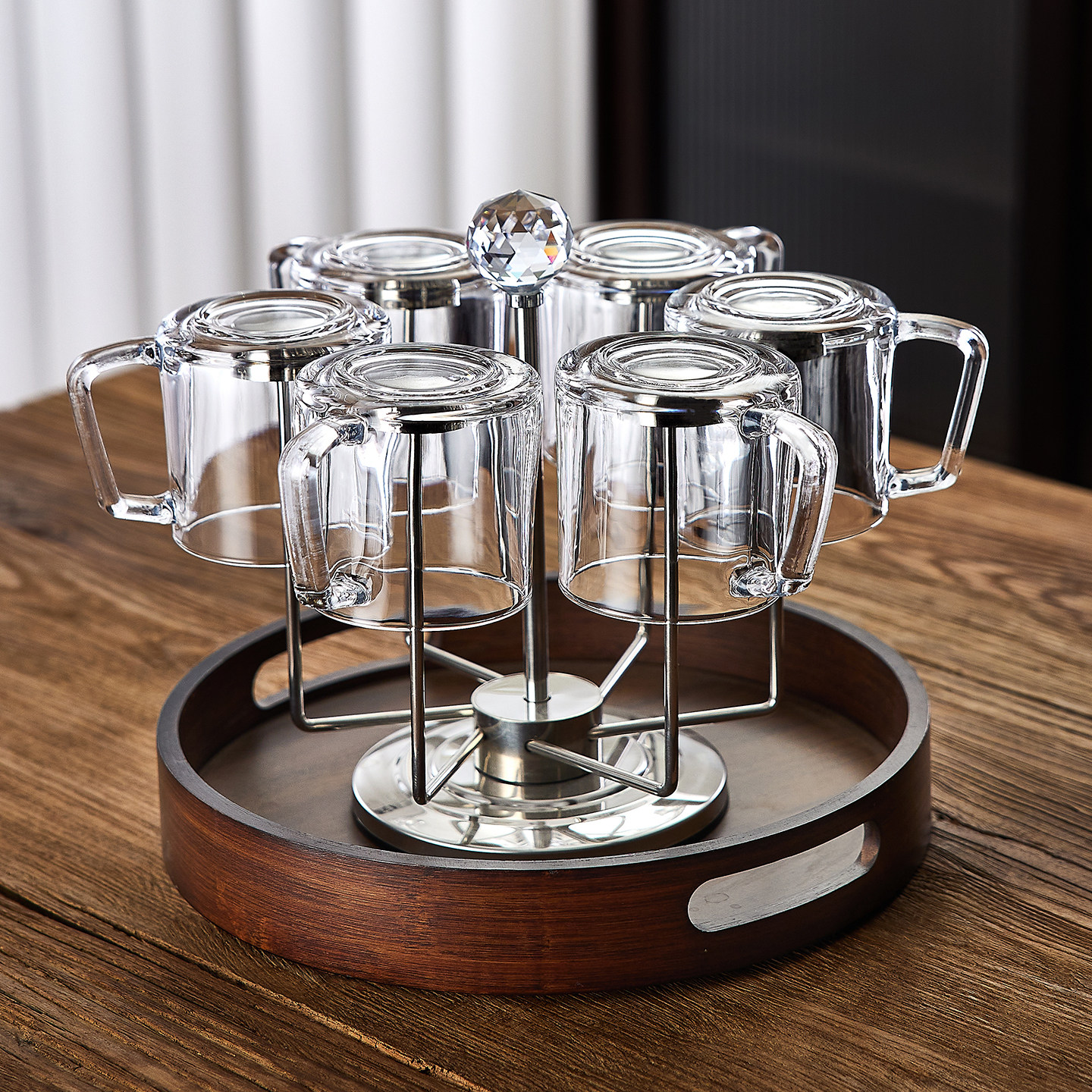 高级感轻奢玻璃杯子简约现代家庭用客厅待客水壶饮料喝水杯具套装,餐饮具,玻璃杯,淘宝优惠券,粉丝福利购,淘宝优惠卷