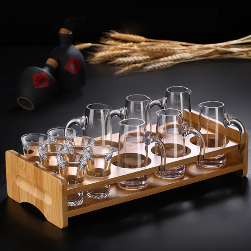 白酒杯分酒器套装家用轻奢小酒杯