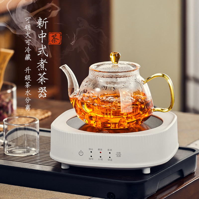 玻璃家用泡茶壶煮茶2026新款加厚耐高温烧水壶泡花茶专用茶水分离