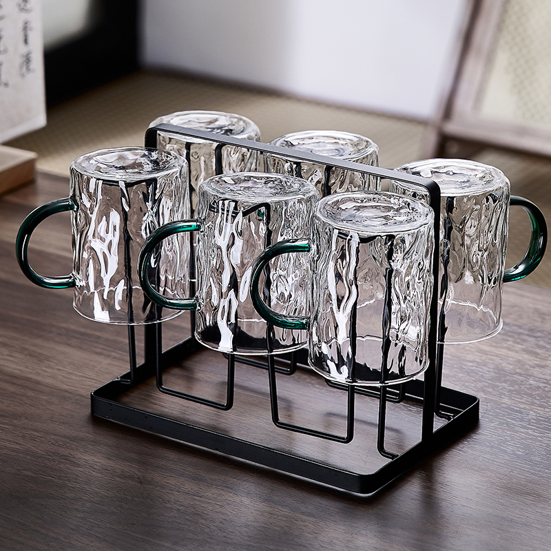 玻璃杯家用客厅耐热水杯泡茶杯