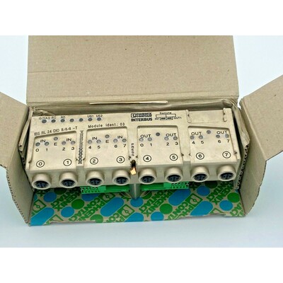 API Module dextension Phoenix Contact IBS RL 24 DIO 8/8/8-T