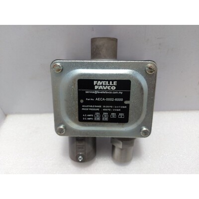 Favelle Favco AECA-0002-6000 Pressure Switch 35-250 Psi / 2.