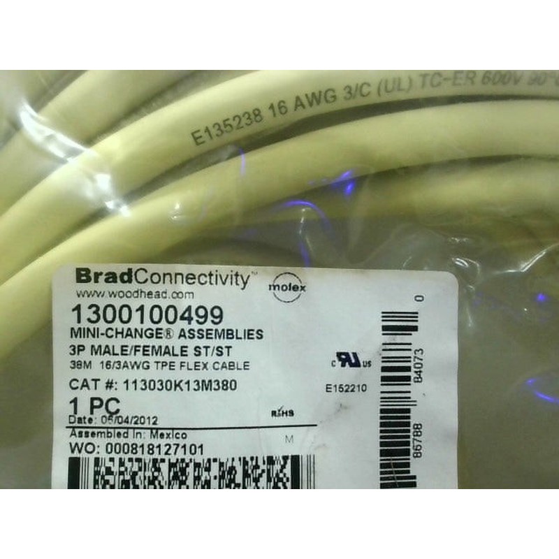 BRAD CONNECTIVITY 113030K13M380 Mini-Change Juego de Cables