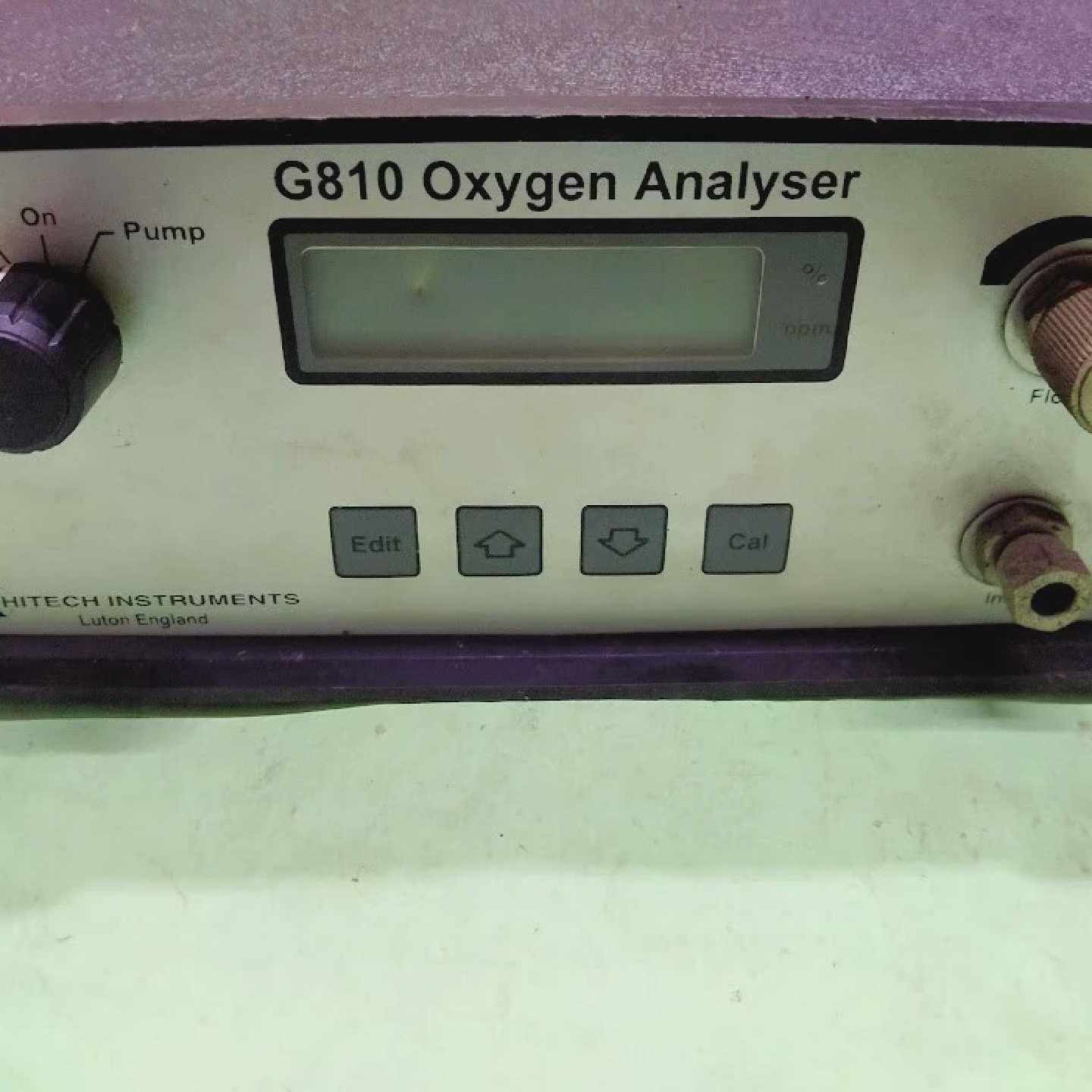 Hitech仪器G810氧气分析仪N型2600061如原样