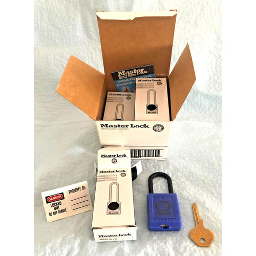 MASTER LOCK Isolation Lock Set (6) Keyed Same 406 Zenex Ther