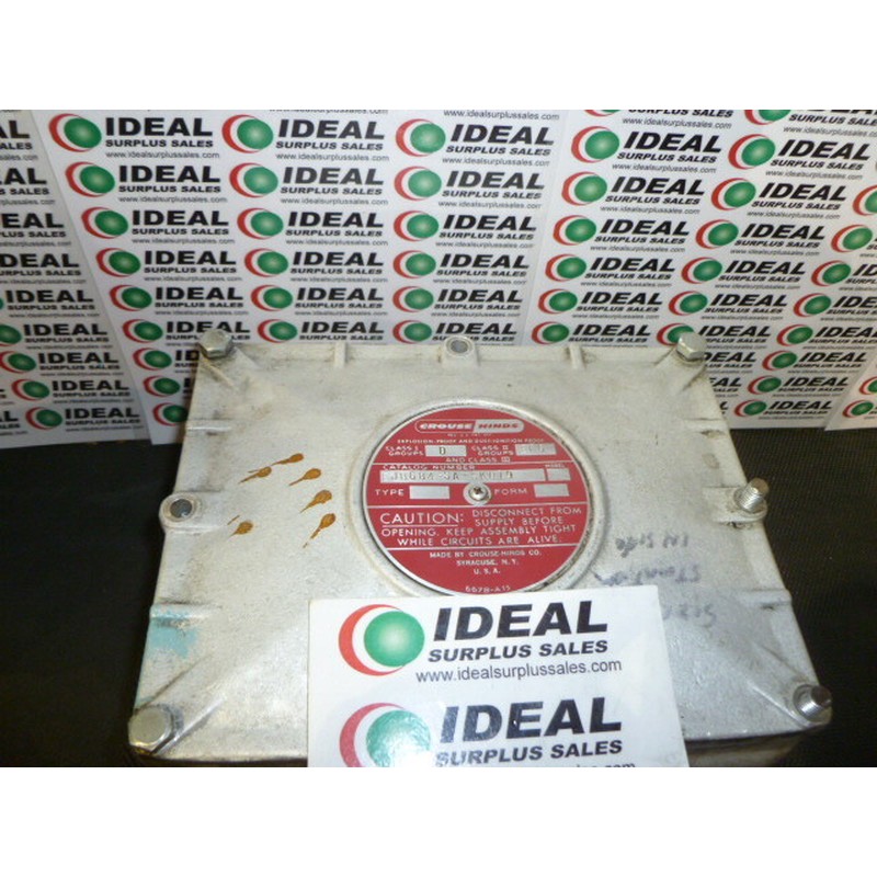 CROUSE HINDS EJB684-SA-SKQ19 - ENCLOSURE, EXPLOSION-PROOF AN