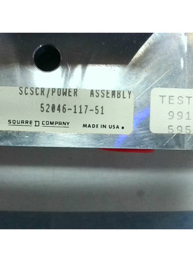 Conjunto De Potencia SCR Square D 52046-117-51 - NUEVO!