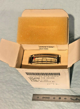 Weston Model 111 DC Voltmeter PN 1621050 0-50 Volts DC Panel