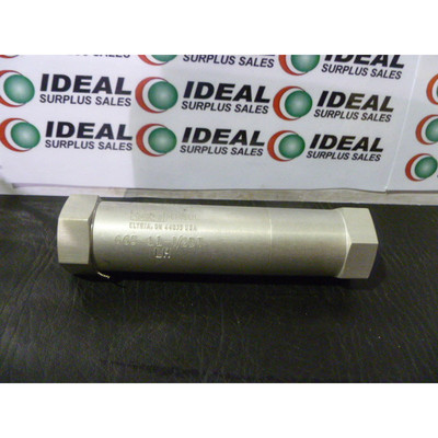 Parker 665-11-1/2DT Izquierdo 1/2CM Npt en Linea Válvula de