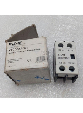 Eaton XTCDXFAG02 Auxiliary Contact Block 2-Pole