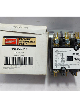 Carrier HN53CB115 Contactor Bobina 120VAC 50/60HZ