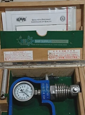 LeutertMSI32201285峰值压力指示器0250巴EN8371未使用全新