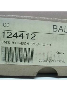 BALLUFF Bns 819-B04-R08-40-11 Mecánico Posición Interrupto