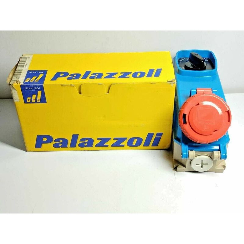 Palazzoli 472730 TAIS 固定互锁插座插座带保险丝支架保温装置