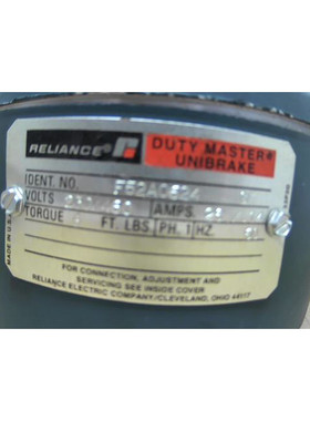 Reliance F52A0624 Résistant Master Unibrake 230/460 Volts 2