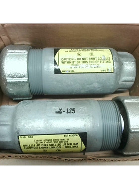 O-Z/Gedney AX-125 (2 Pzs) Acoplamiento De Expansión De 1-1/