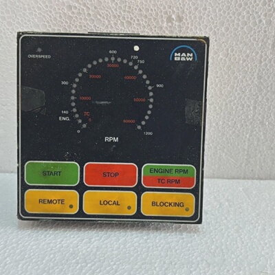 Modulo Di Controllo Locale Per Indicatore Di RPM MAN BW 1639