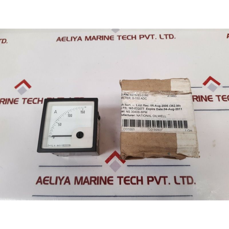 Weigel Pq 72K Amperímetro 0-150 A