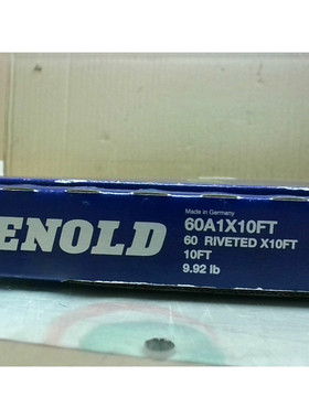 Cadena Remachada Renold 60A1X10FT 10' 60RB - Nueva En Caja